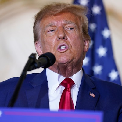 Der ehemalige US-Präsident Donald Trump.