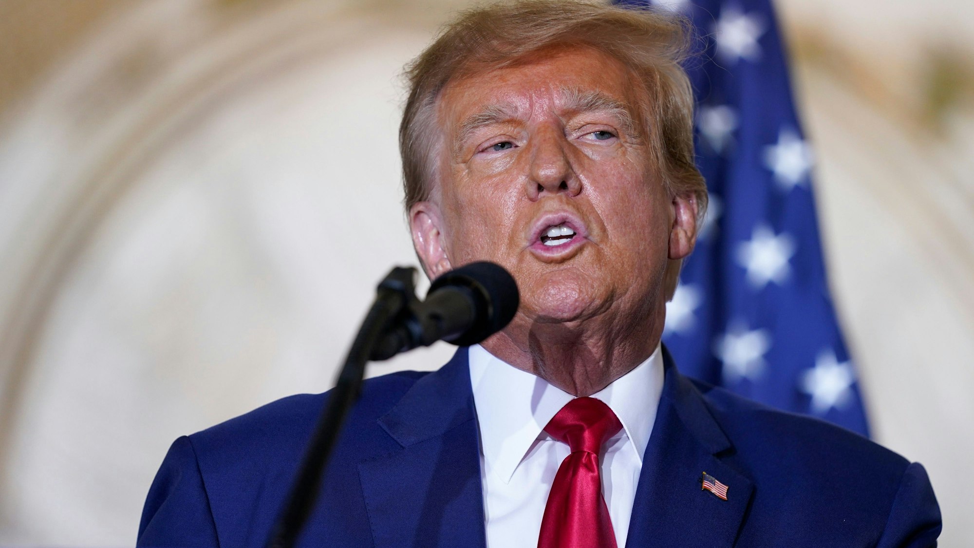 Der ehemalige US-Präsident Donald Trump.