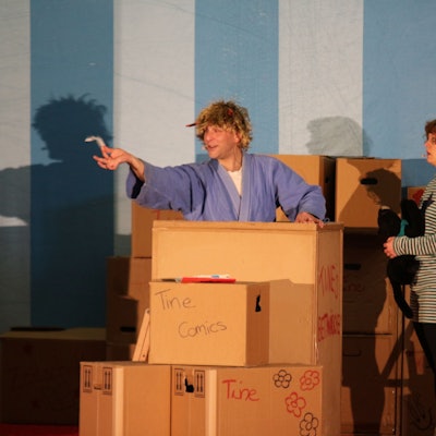 Imke Schreiber und Charalampos Lavassas vom Verein "Zartbitter" waren im Kulturzentrum in Lindlar zu Gast