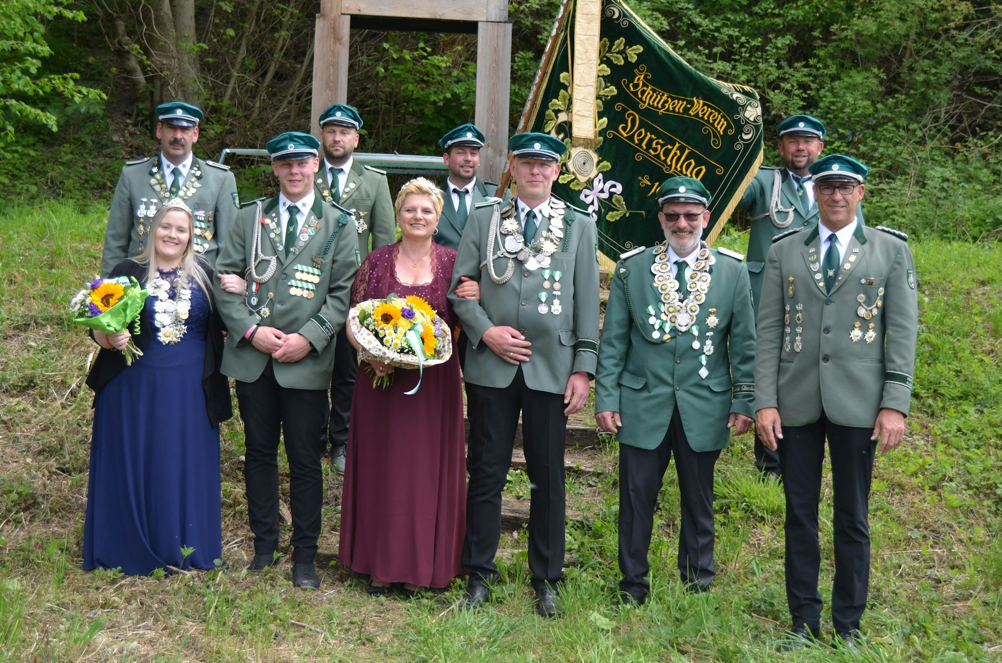 Mitglieder des Schützenvereins Derschlag