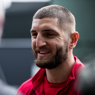 Training 1. FC Koeln Julian Jeffrey Jeff Chabot 1. FC Koeln, 24 im Mediengespraech Training 1. FC Koeln Geissbockheim