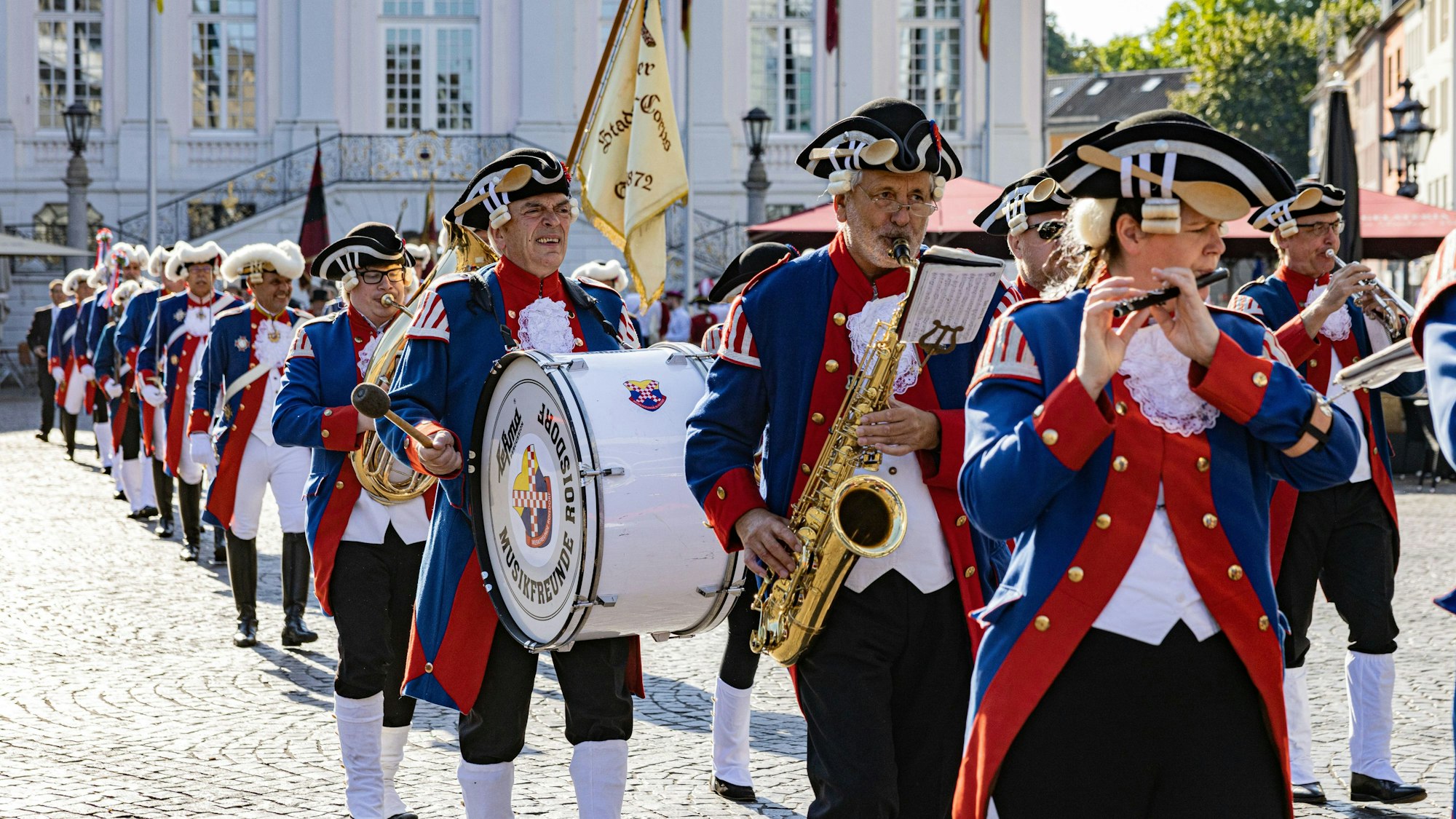 Das Beethovenspektakel auf dem Bonner Münsterplatz von 2022 ist in die Annalen des nun 100-jährigen Vereins aus Roisdorf eingegangen.