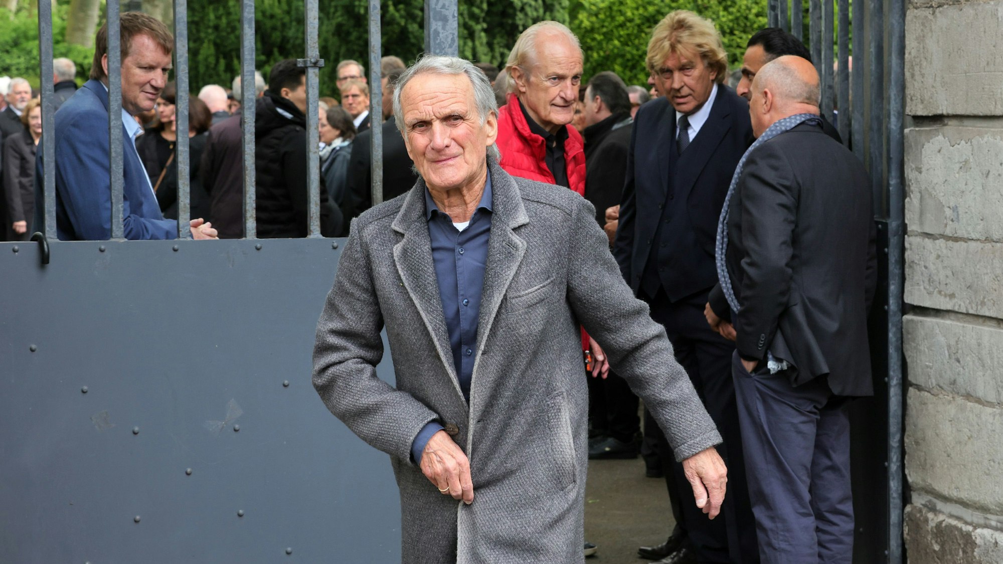 Verabschiedung Franz-Josef Wernze, einen Tag vorher wurde er im engsten Familienkreis Beigesetzt, Wolfgang Overath, 12.05.2023, Bild: Herbert Bucco