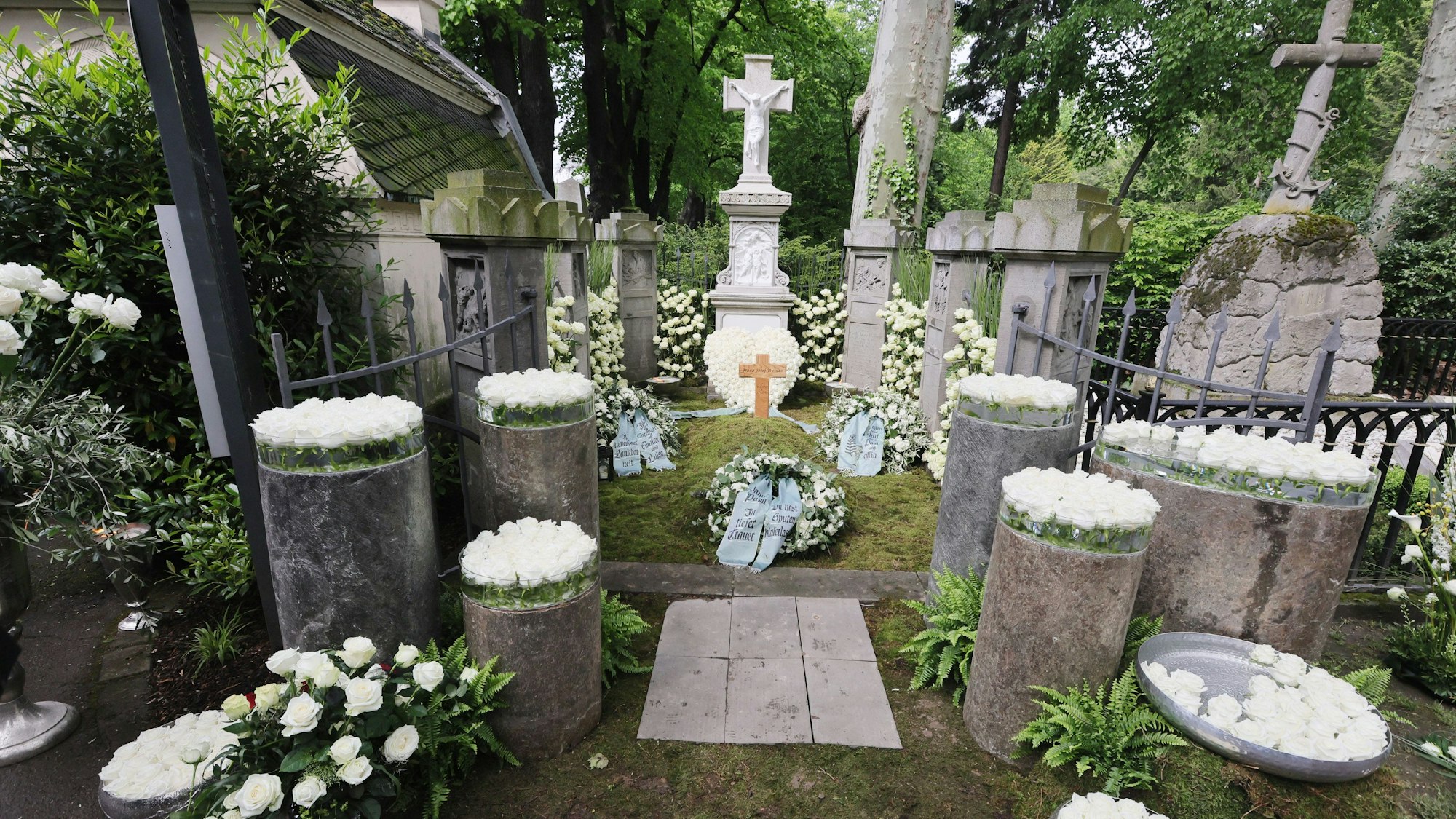 Verabschiedung Franz-Josef Wernze, einen Tag vorher wurde er im engsten Familienkreis Beigesetzt, 12.05.2023, Bild: Herbert Bucco