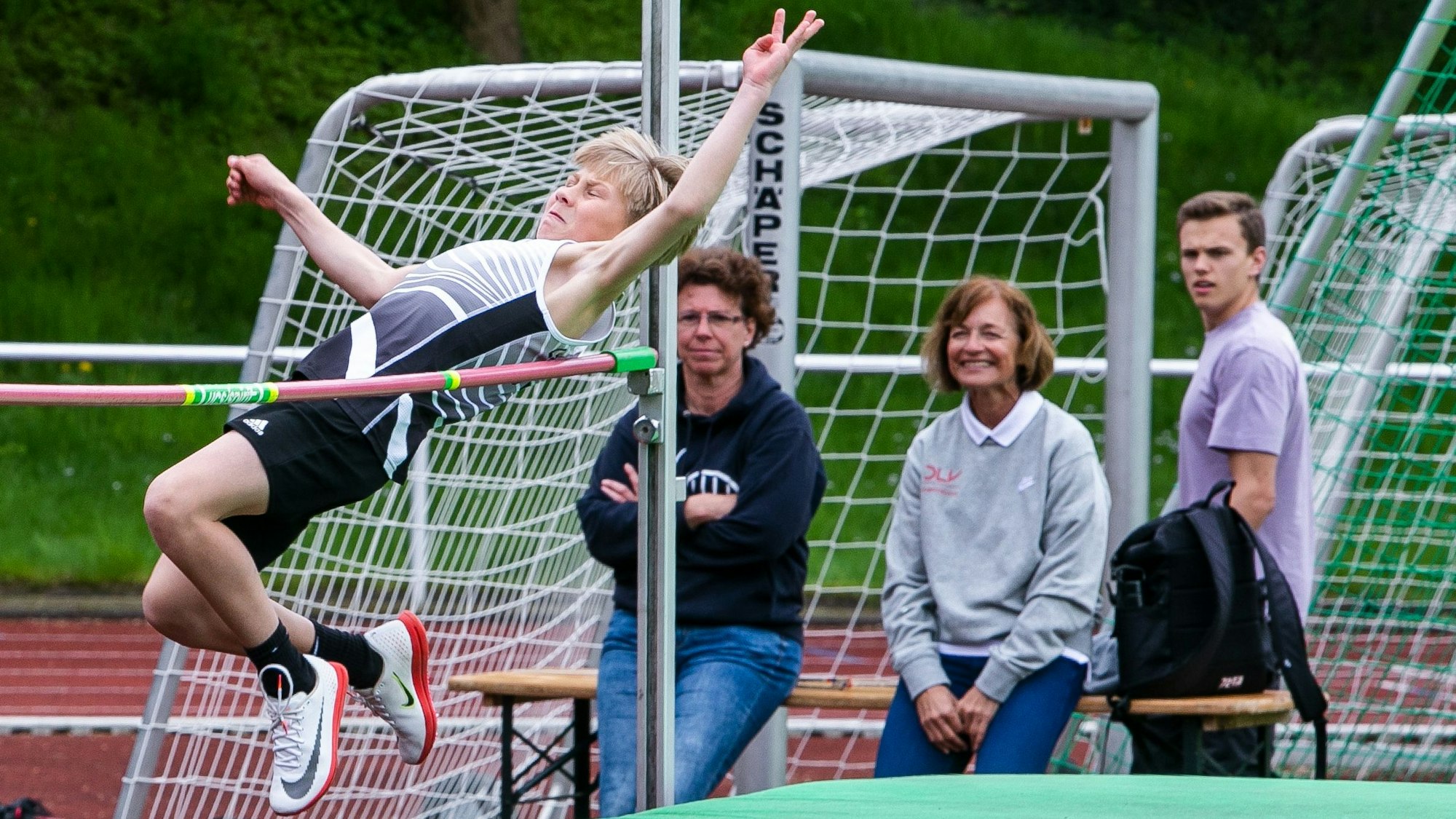 Leichtathletik-Kreismeisterschaft im Hochsprung in Wipperfürth