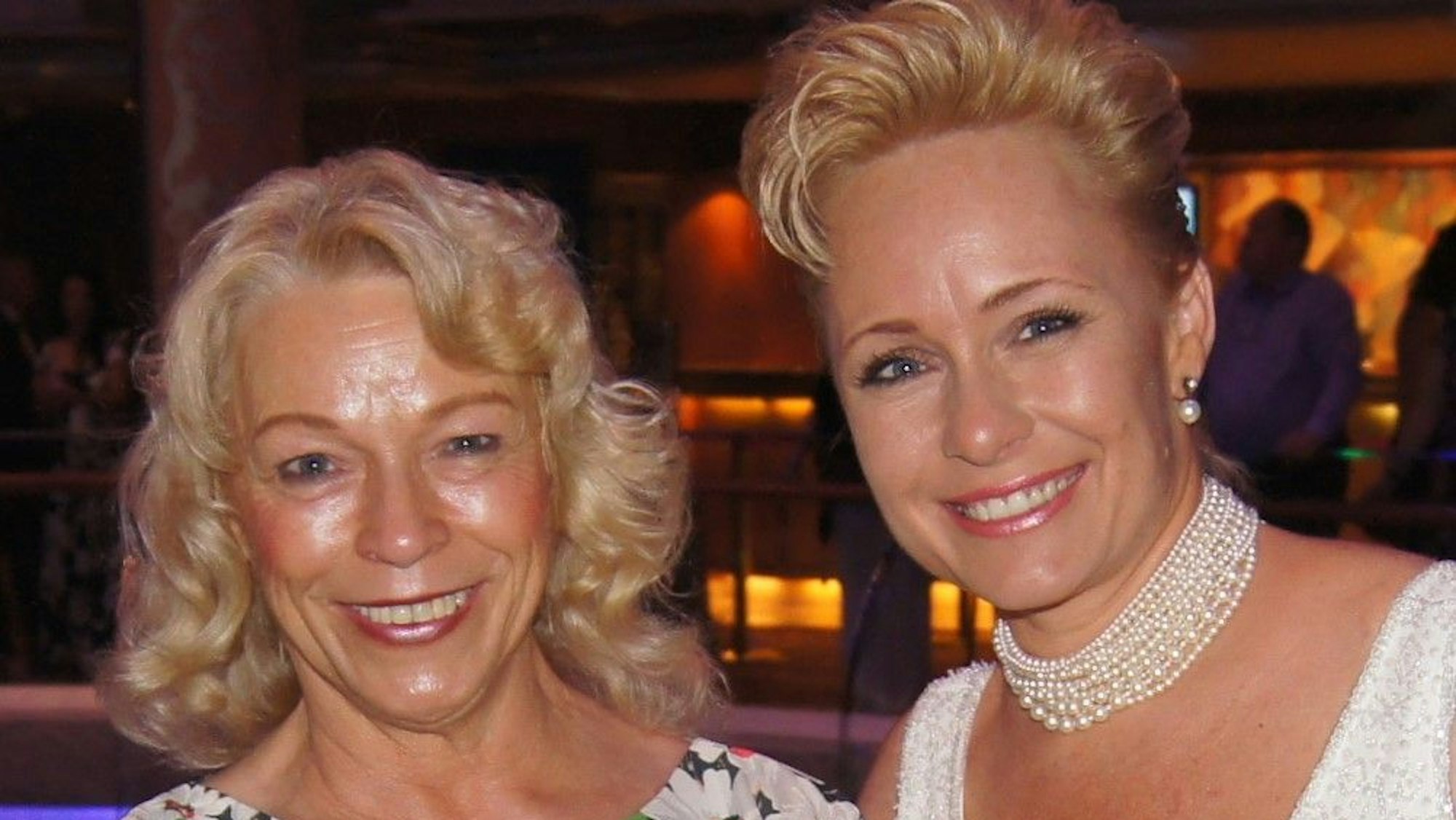 Sandra Owoc mit ihrer Mutter Christine.