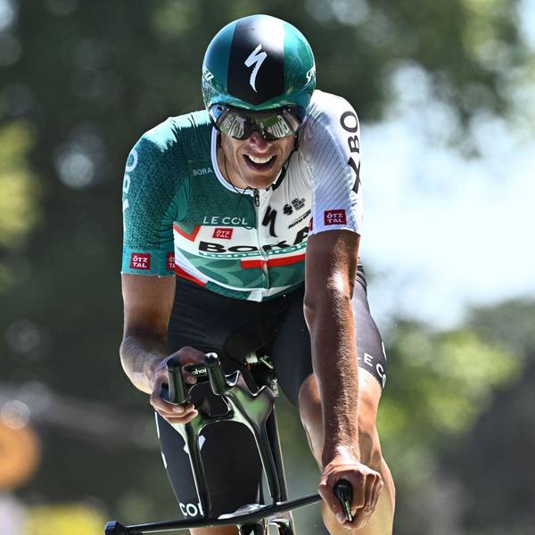 Bora-Hansgrohe team's German rider Nils Politt