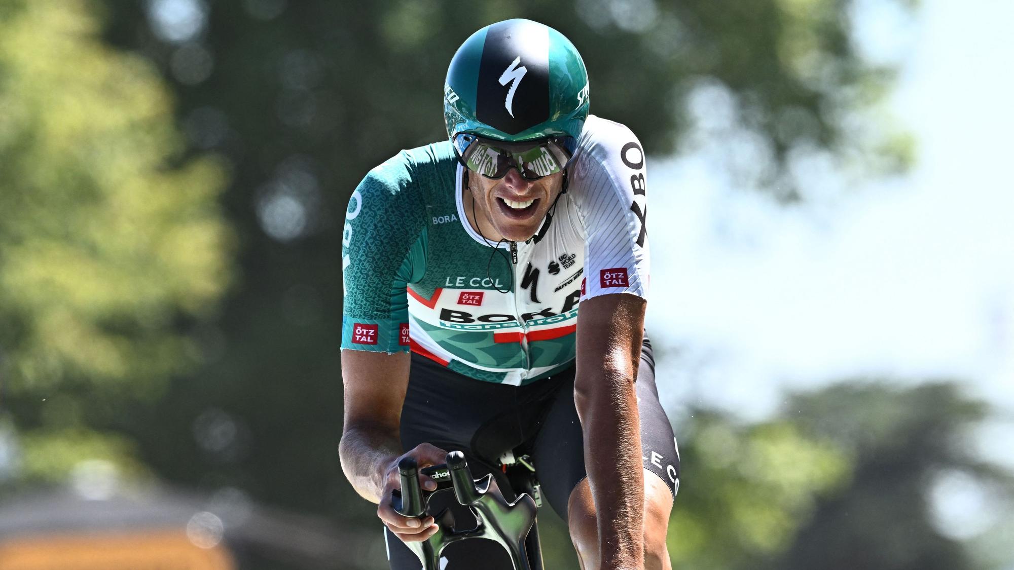 Bora-Hansgrohe team's German rider Nils Politt