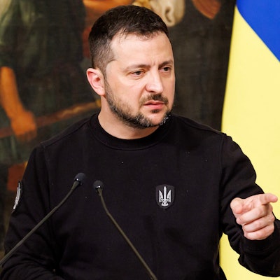 Wolodymyr Selenskyj, Präsident der Ukraine, besuchte am Samstag Italien und den Vatikan. Am Sonntag wird er in Berlin und möglicherweise in Aachen erwartet.