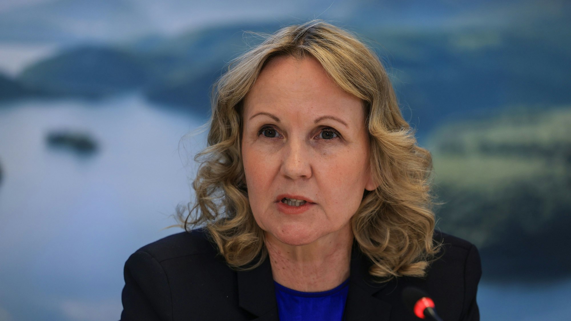 Steffi Lemke (Grüne), Bundesumweltministerin, räumt Fehler der eigenen Partei ein.