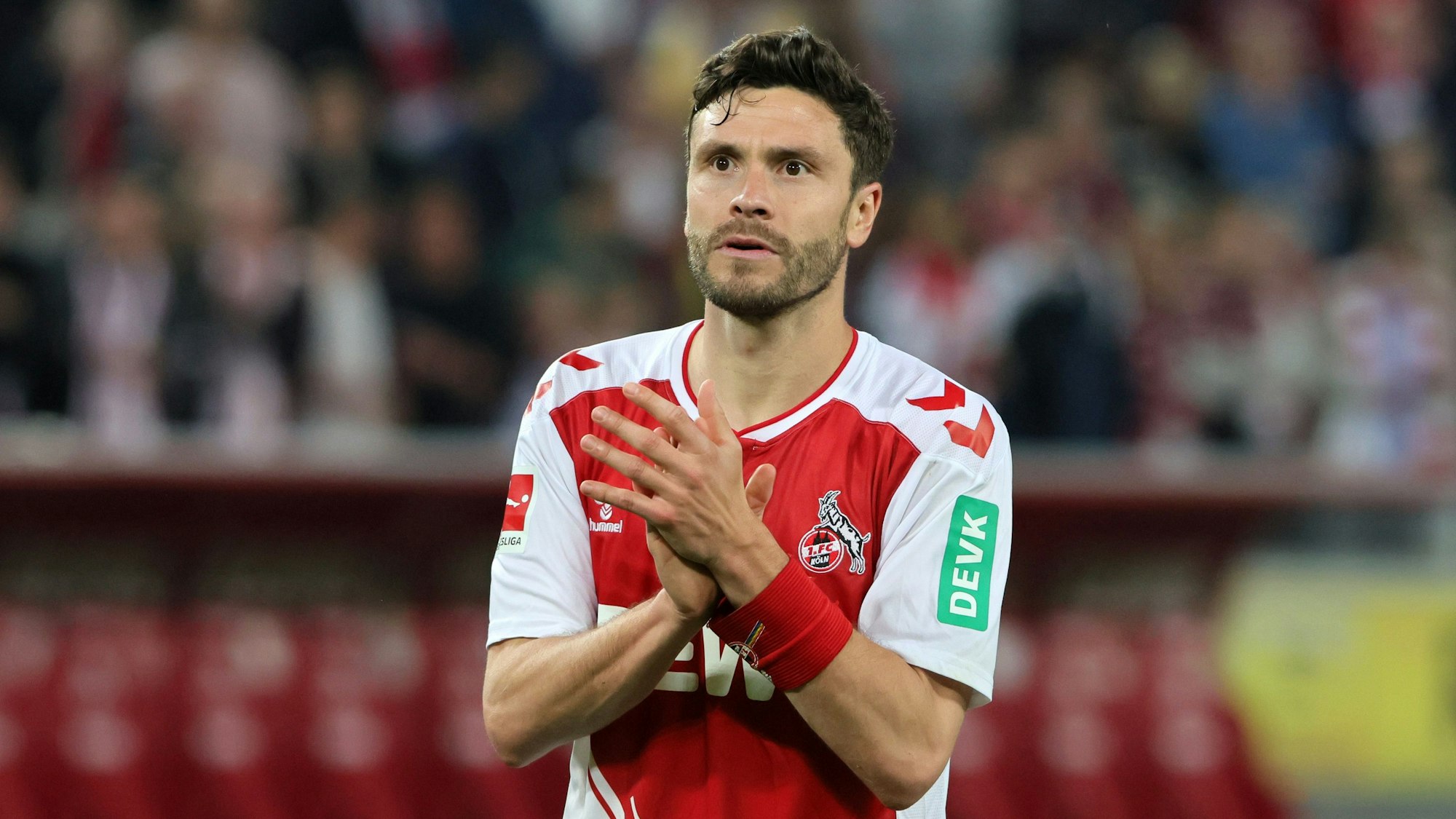 1.FC Köln vs. Hertha BSC Berlin, 32. Spieltag, 12.05.2023, 20.30 Uhr, Jonas Hector (1. FC Köln), Bild: Herbert Bucco