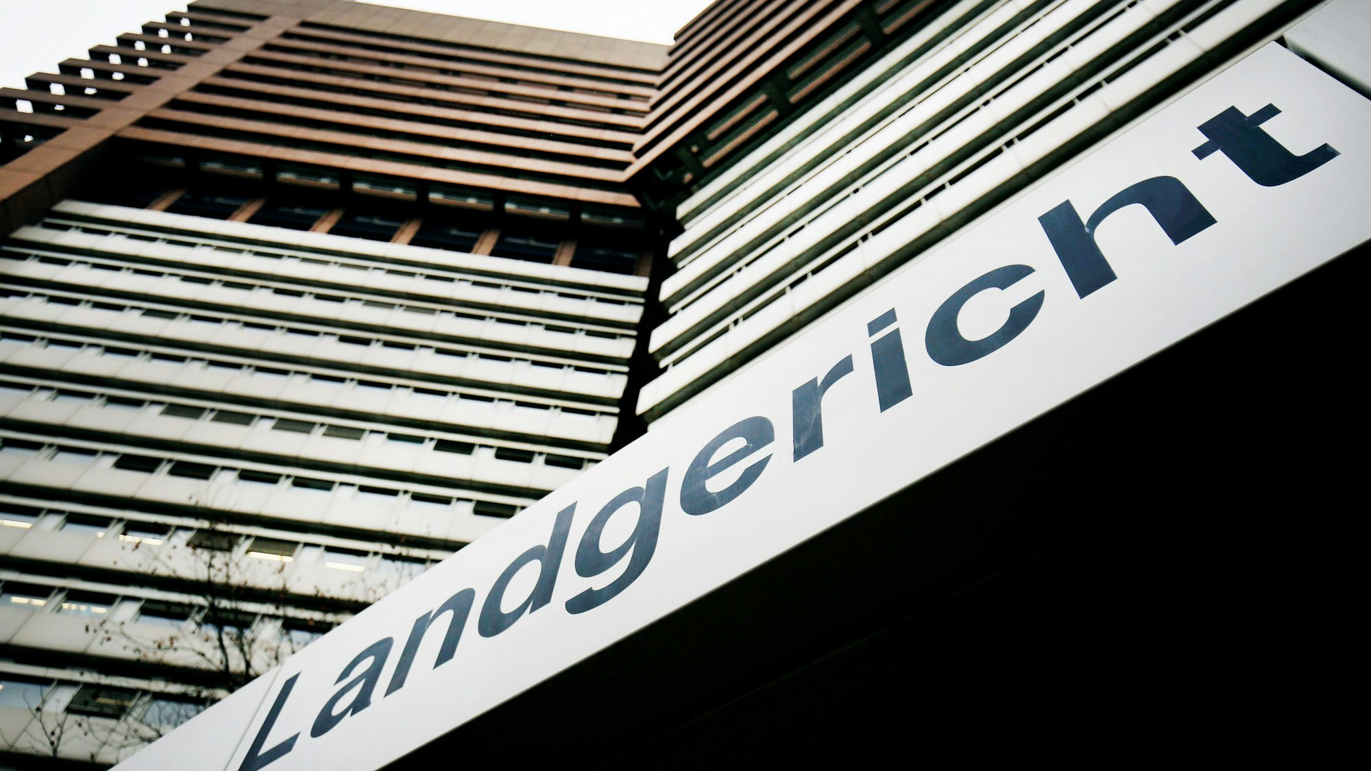 Außenansicht des Landgerichts Köln.