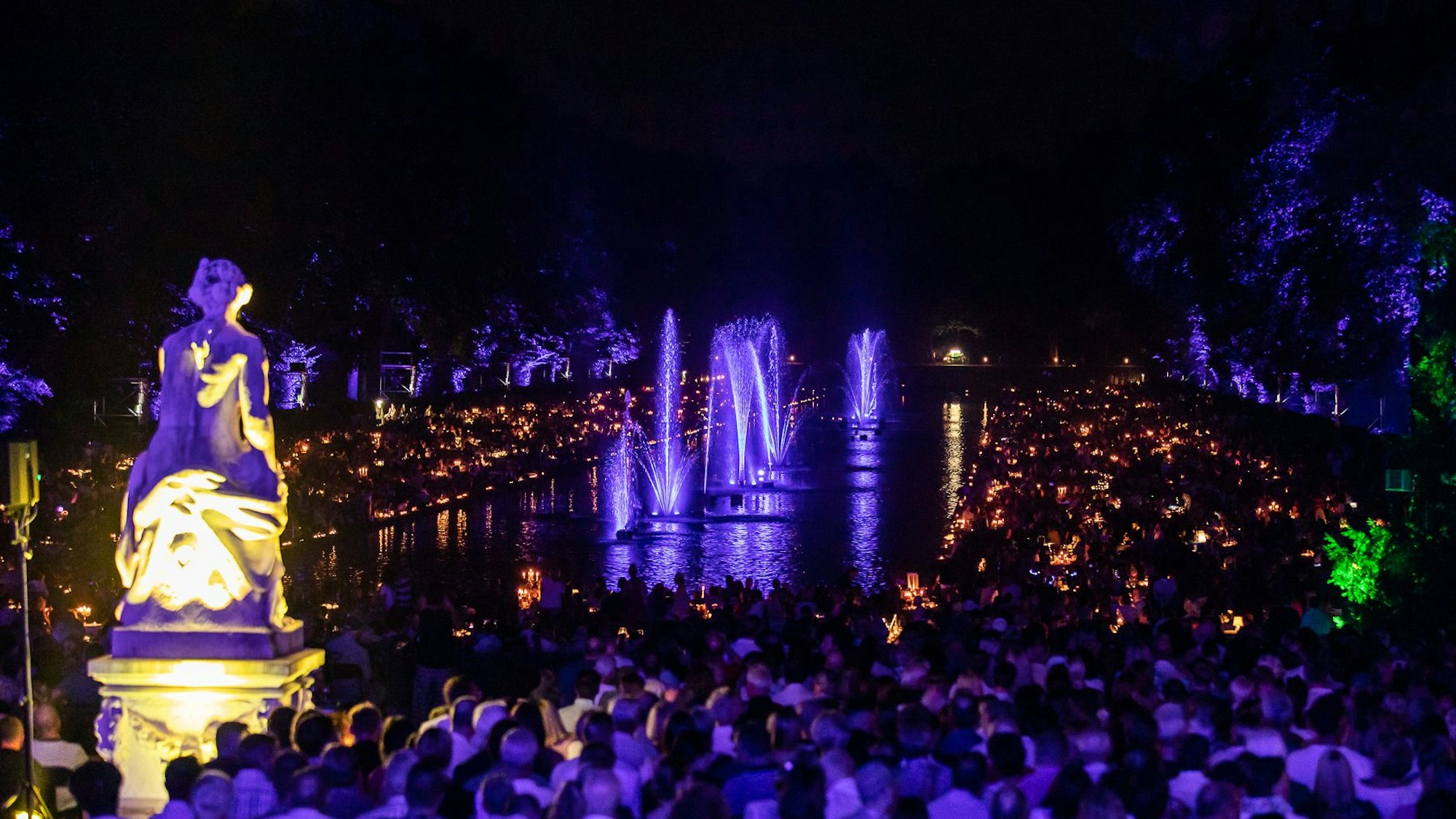 Lichterfest auf Schloss Benrath 2022