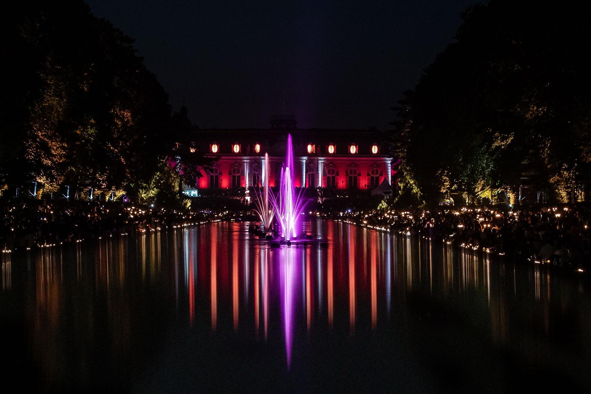 Lichterfest auf Schloss Benrath 2022