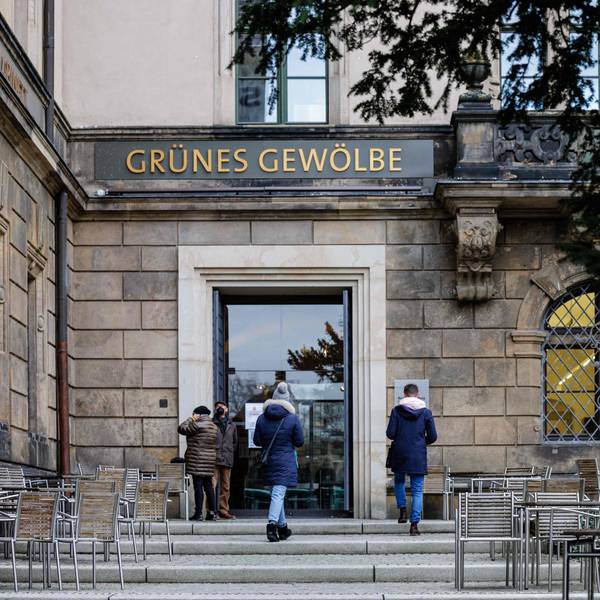 Das Gründe Gewölbe in Dresden.