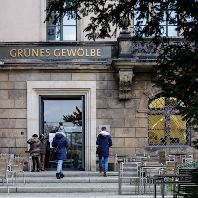 Das Gründe Gewölbe in Dresden.