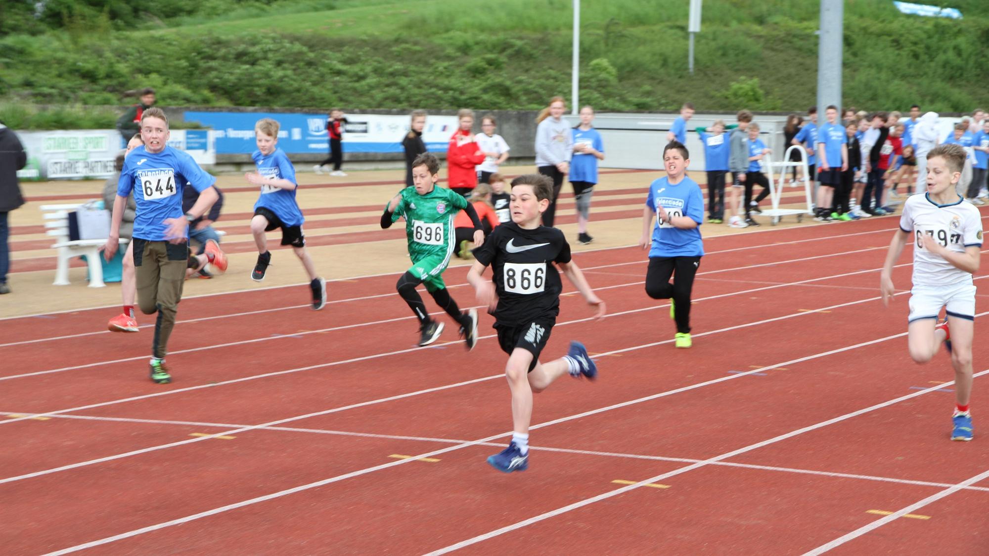 Tag der Leichtathletik und Talentiade im Walter-Mundorf-Stadion.