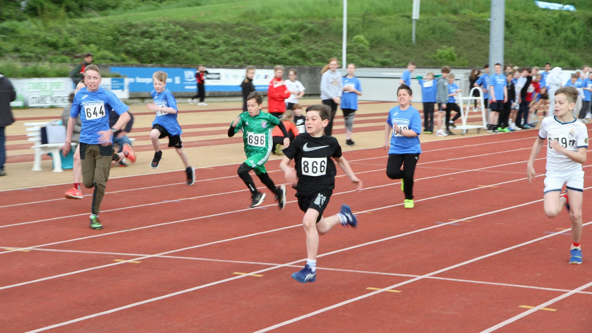Tag der Leichtathletik und Talentiade im Walter-Mundorf-Stadion.