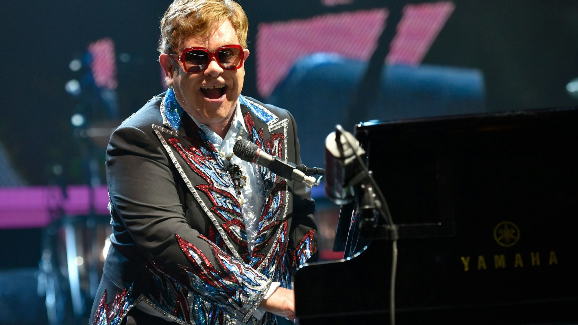 Elton John, britischer Sänger.