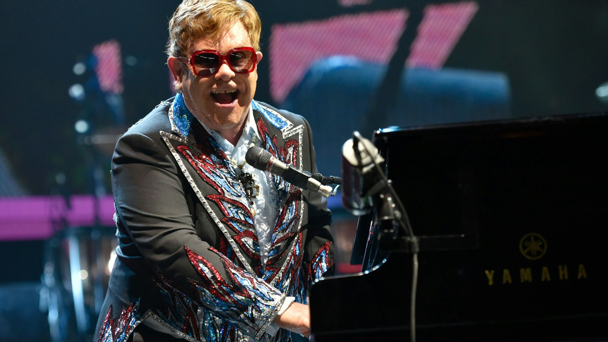 Elton John, britischer Sänger.