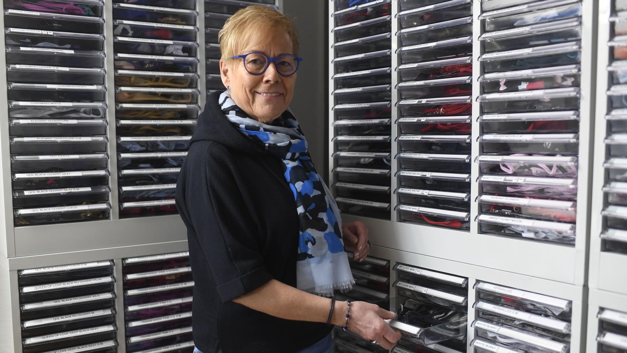 Ist bereits Großmutter: Mitarbeiterin Karin Förster.