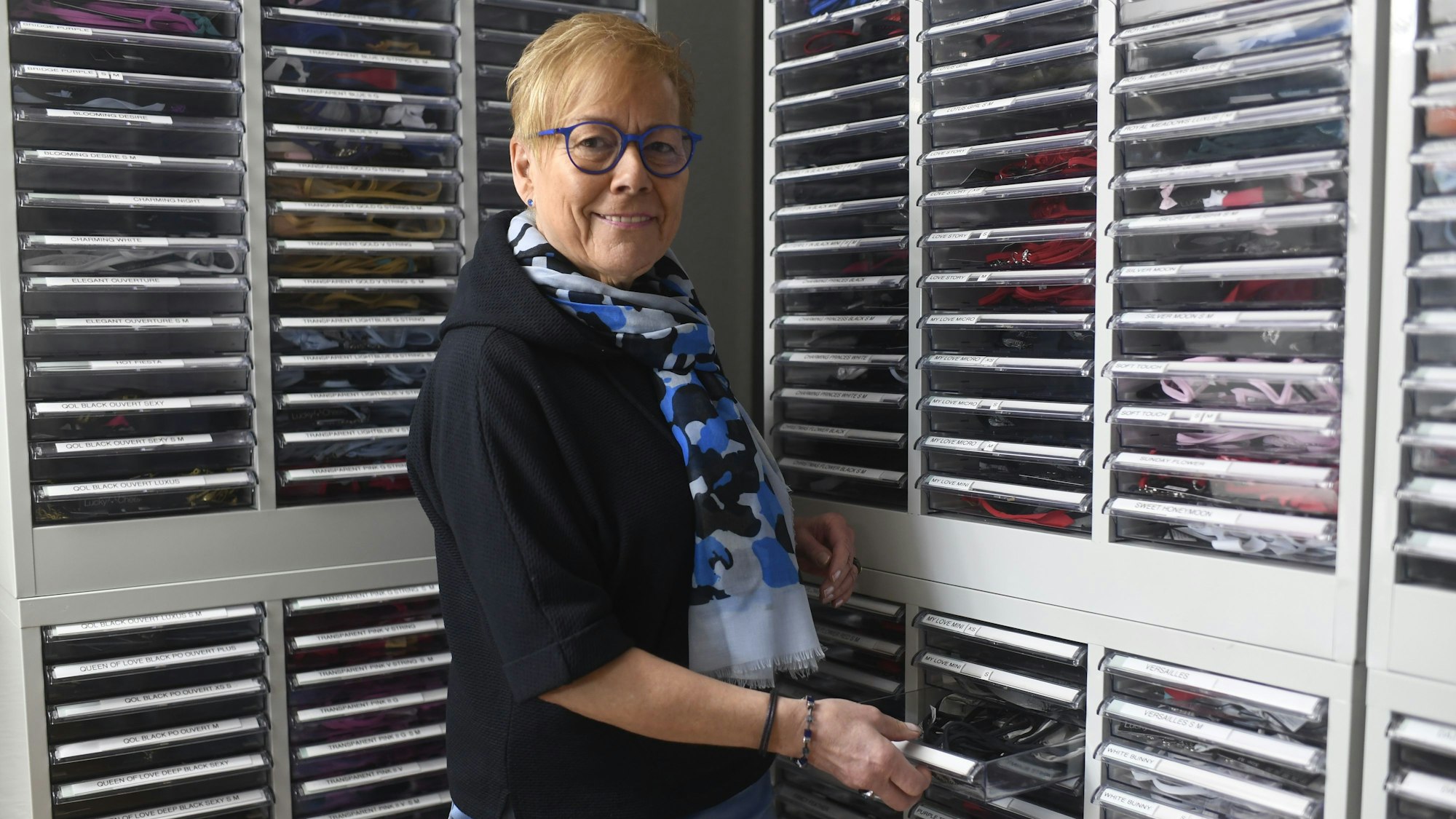 Ist bereits Großmutter: Mitarbeiterin Karin Förster.