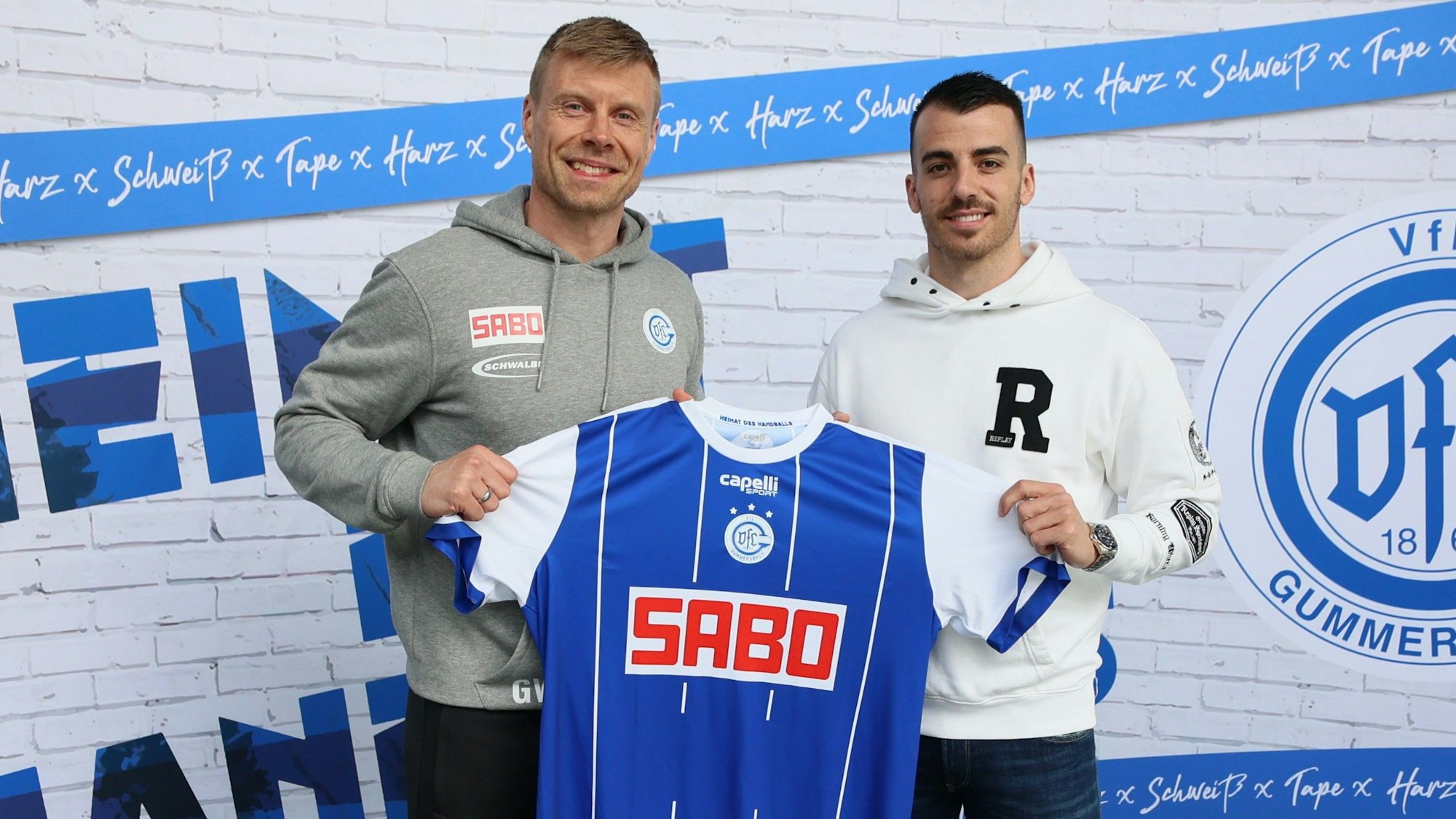 Milos Vujovic und Gudjon Valur Sigurdsson.