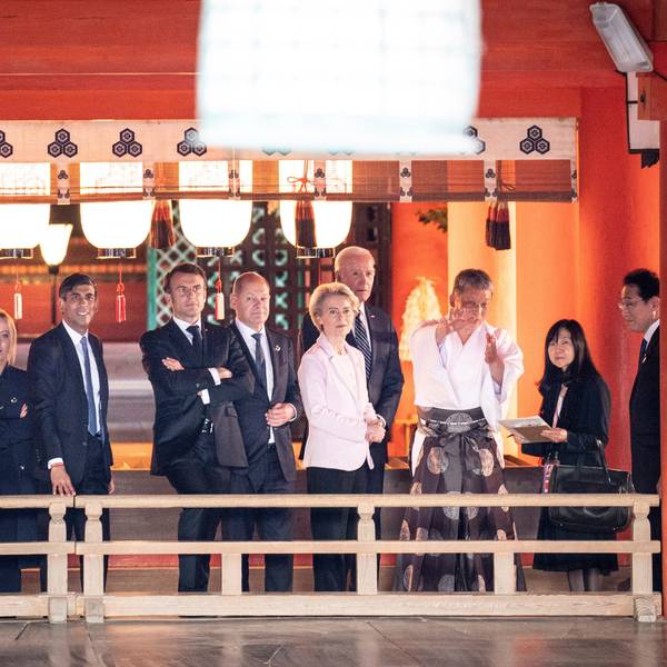 Die Regierungschefs der G7-Staaten in Hiroshima.