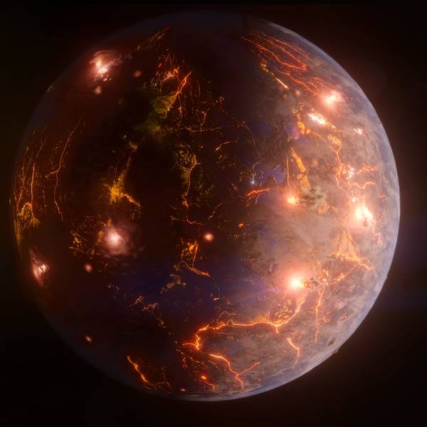 Der Exoplanet LP 791-18 d wurde von Nasa-Forschern 90 Millionen Lichtjahre von der Erde entfernt entdeckt. Er hat zahlreiche Vulkane, könnte aber auch Wasserquellen haben.