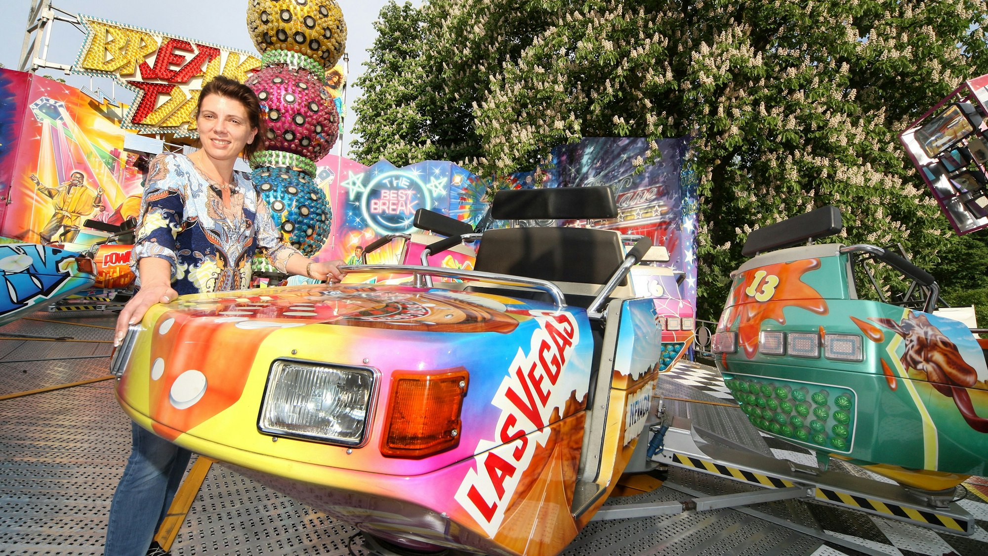 Martina Wingender-Barth am „Break Dancer“