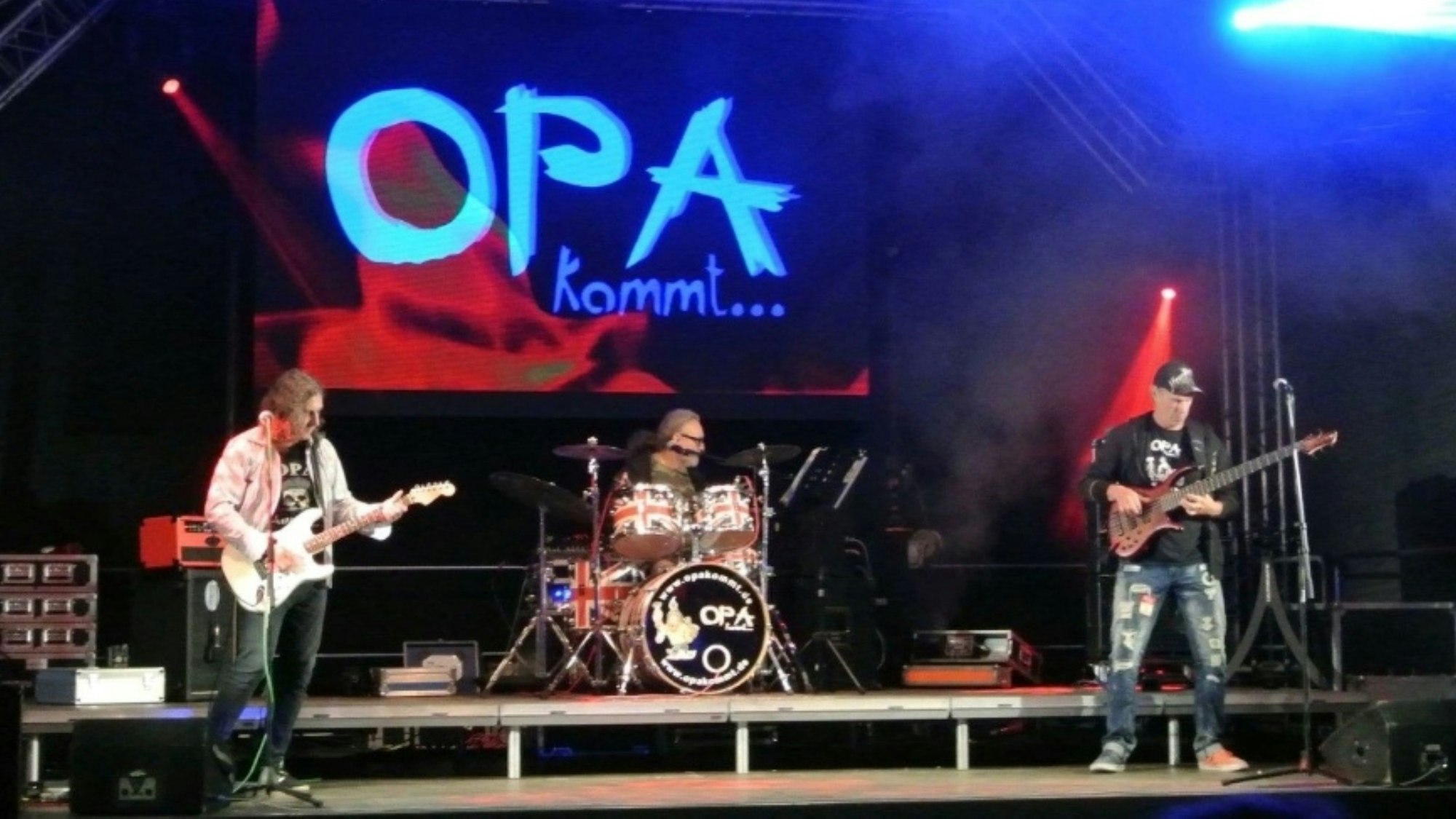 Zur Eröffnung des Festes spielt am Freitagabend die Band „Opa kommt“.