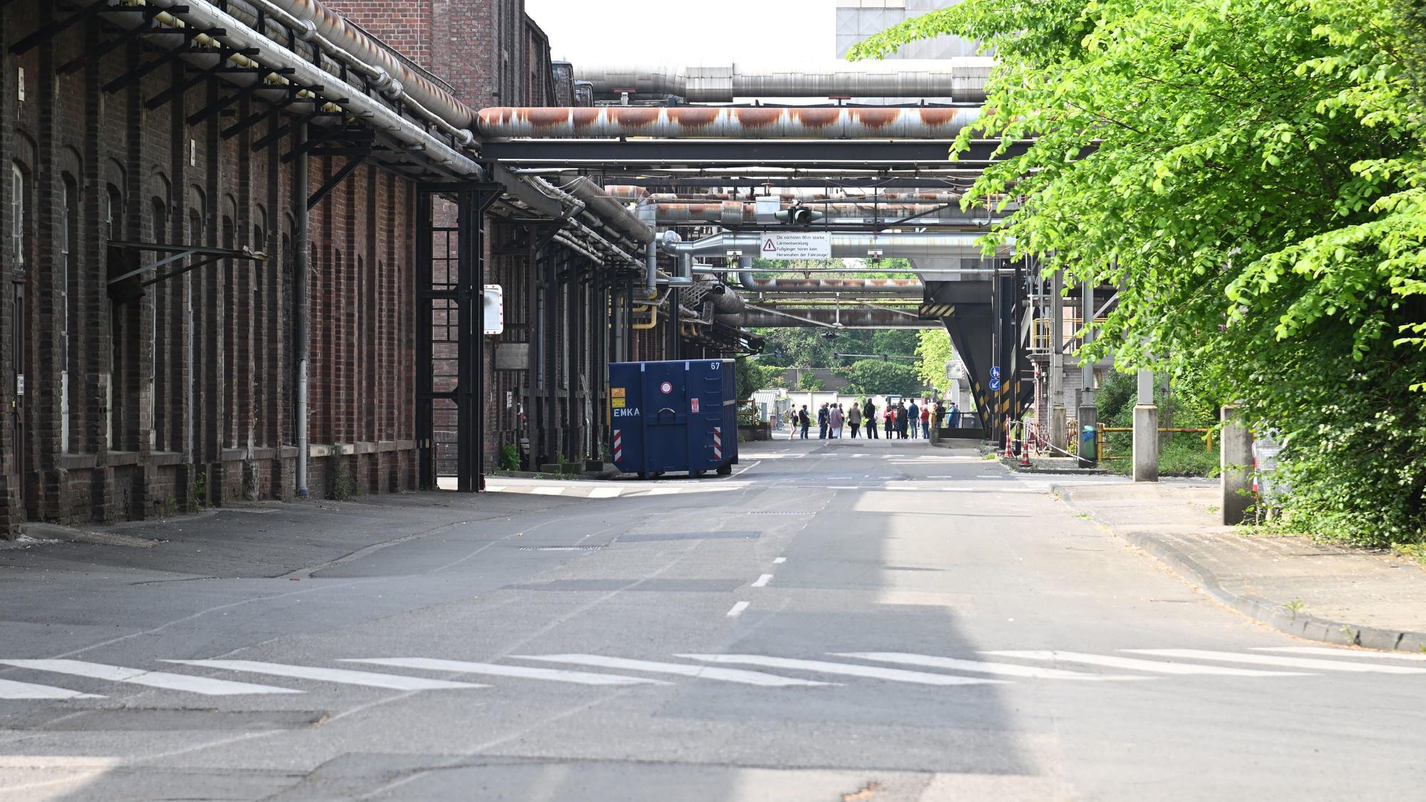 Das Gelände der Papierfabrik Zanders in Bergisch Gladbach