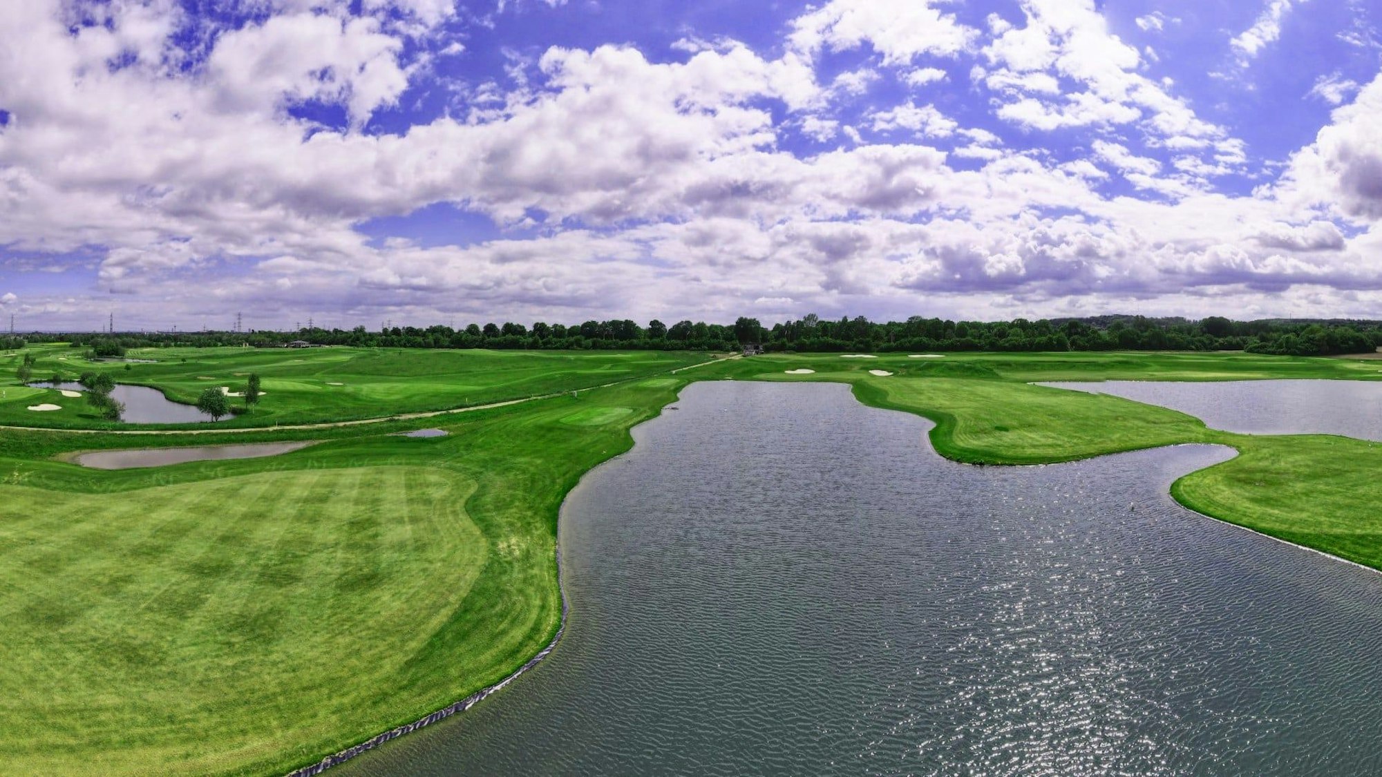 Die Erweiterung des Golfplatzes „GolfCity“ in Pulheim-Freimersdorf.