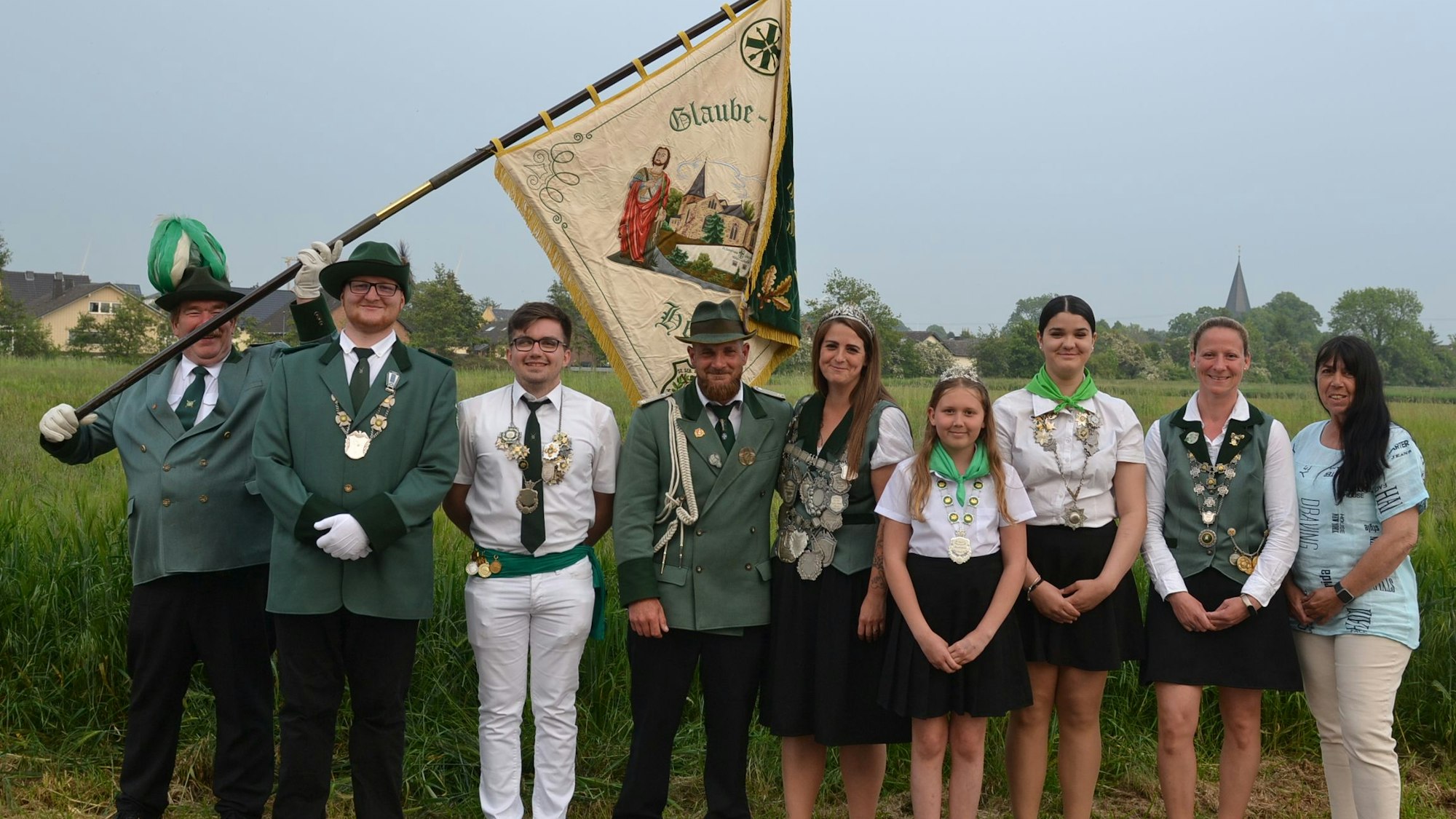 Die neuen Majestäten der Schützenbruderschaft Mülheim-Wichterich.