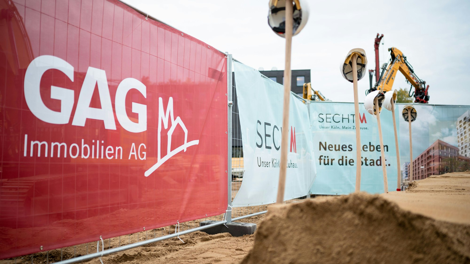 Spatenstich an der Sechtemer Strasse