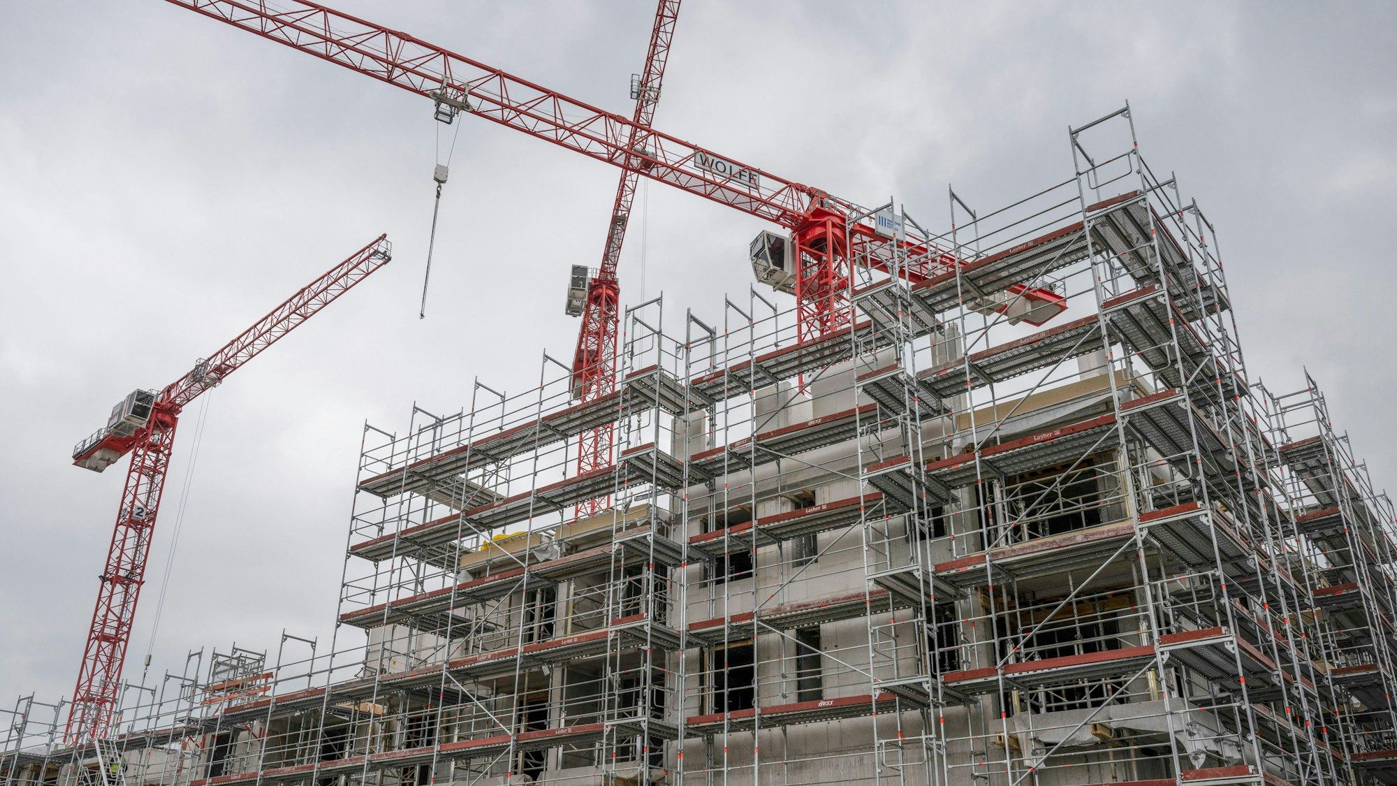 Deutlich schwieriger wird der Wohnungsbau künftig, erklärt die GAG.