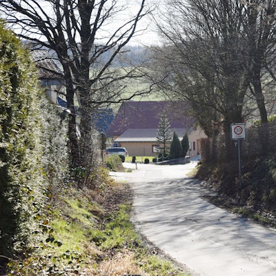 Eine Ansicht der Waldbröler Ortschaft Rossenbach.