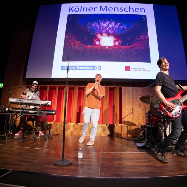 Kasalla sorgten bei den „Kölner Menschen“ für den stimmungsvollen Abschluss.