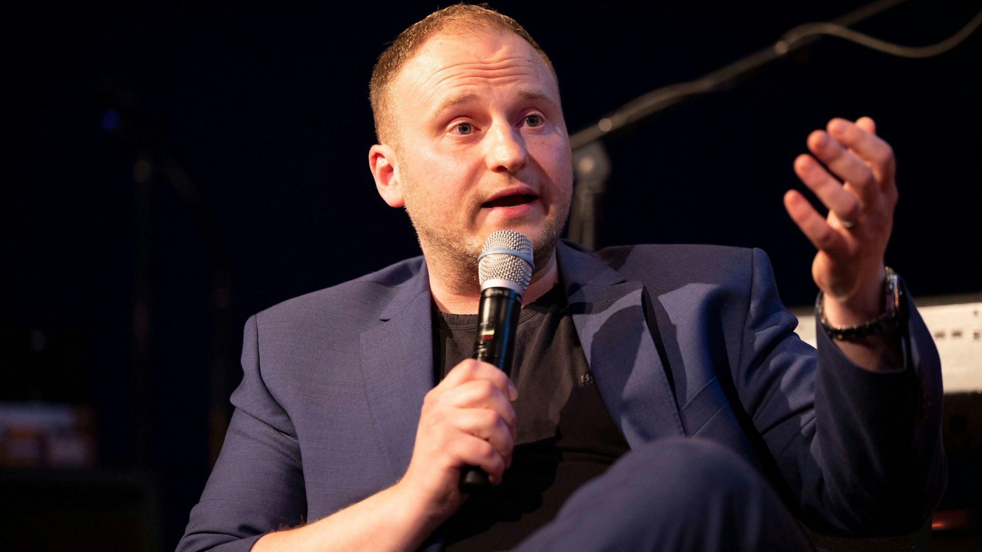 Maximilian Lorenz bei den Kölner Menschen