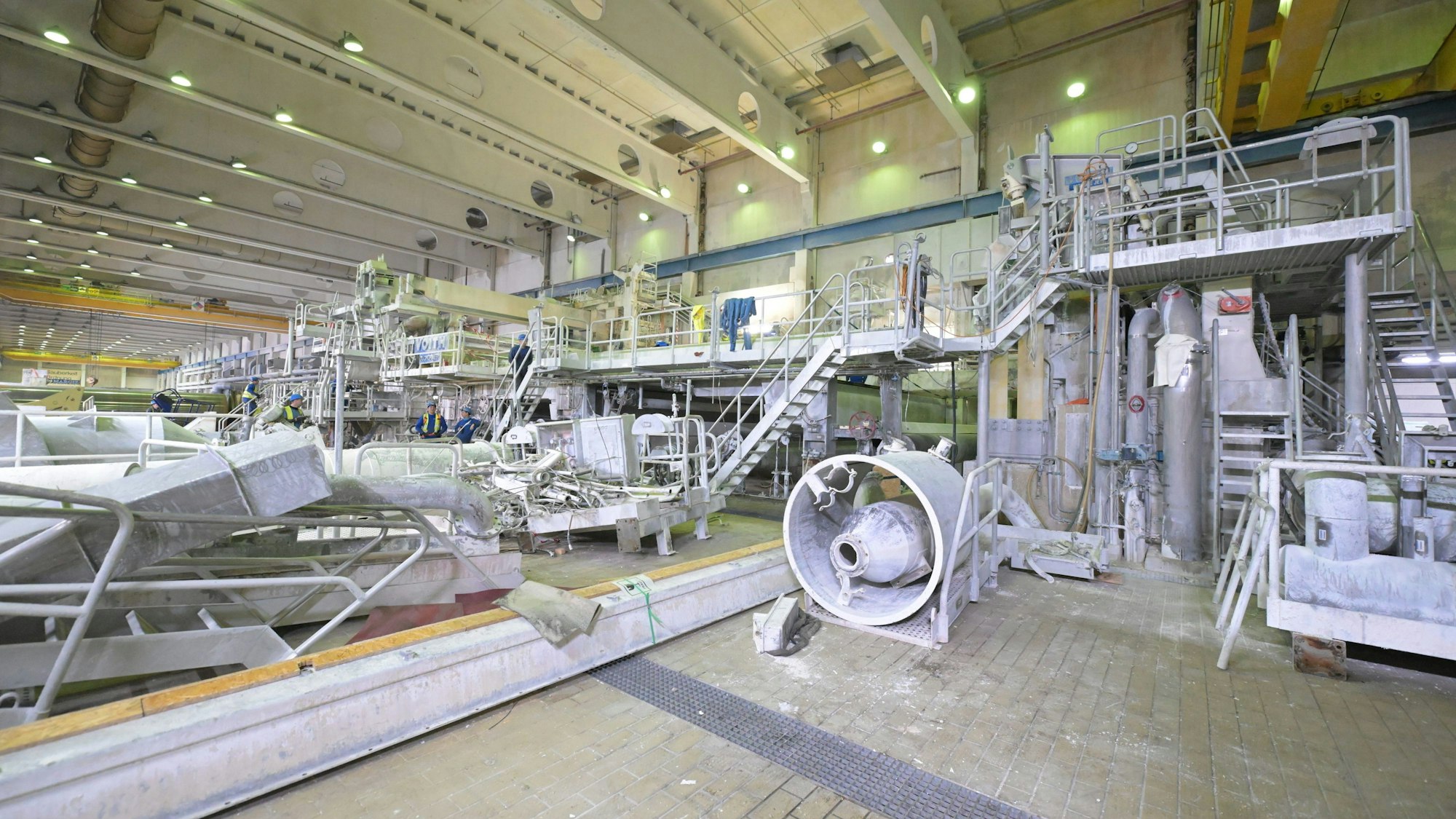 Zanders PM 3 Der Abbau der Zanders PM 3