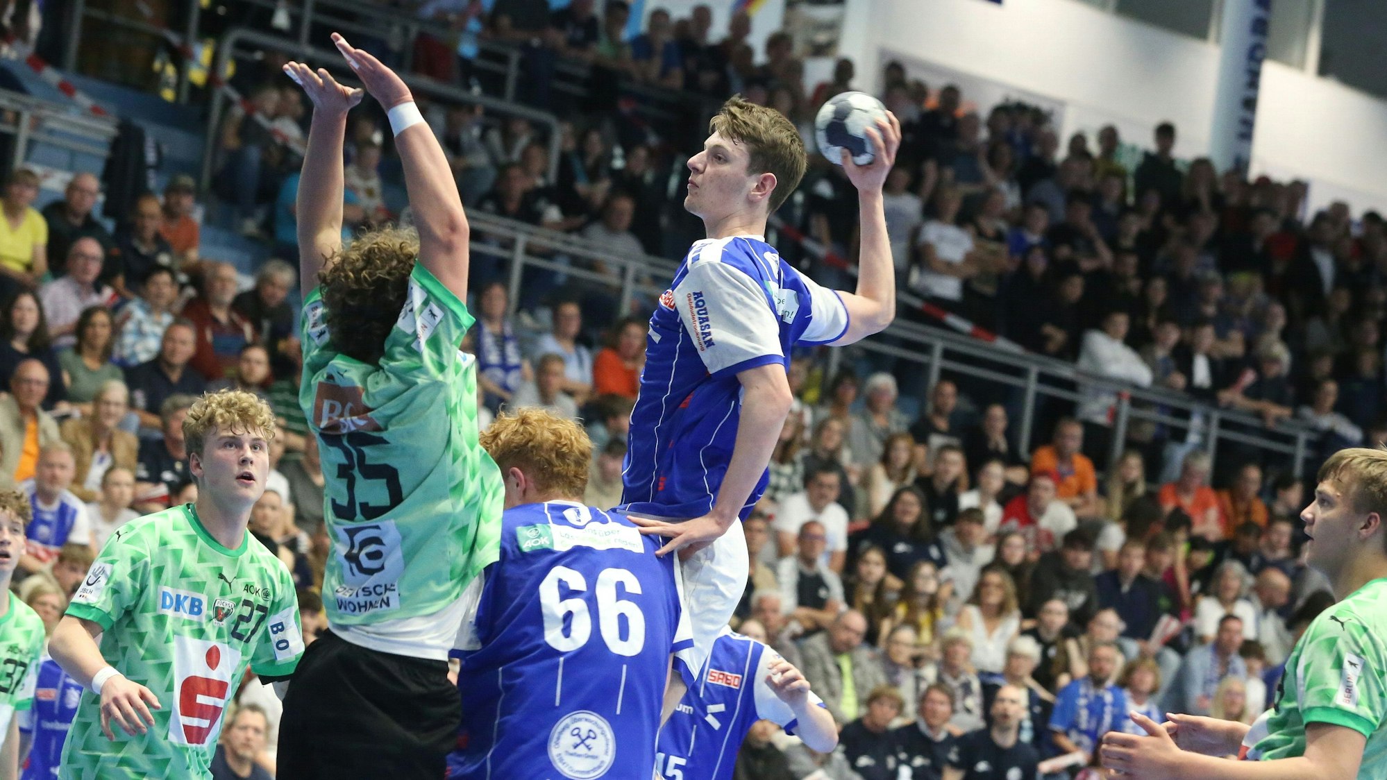 Spielszene aus dem Jugendhandball