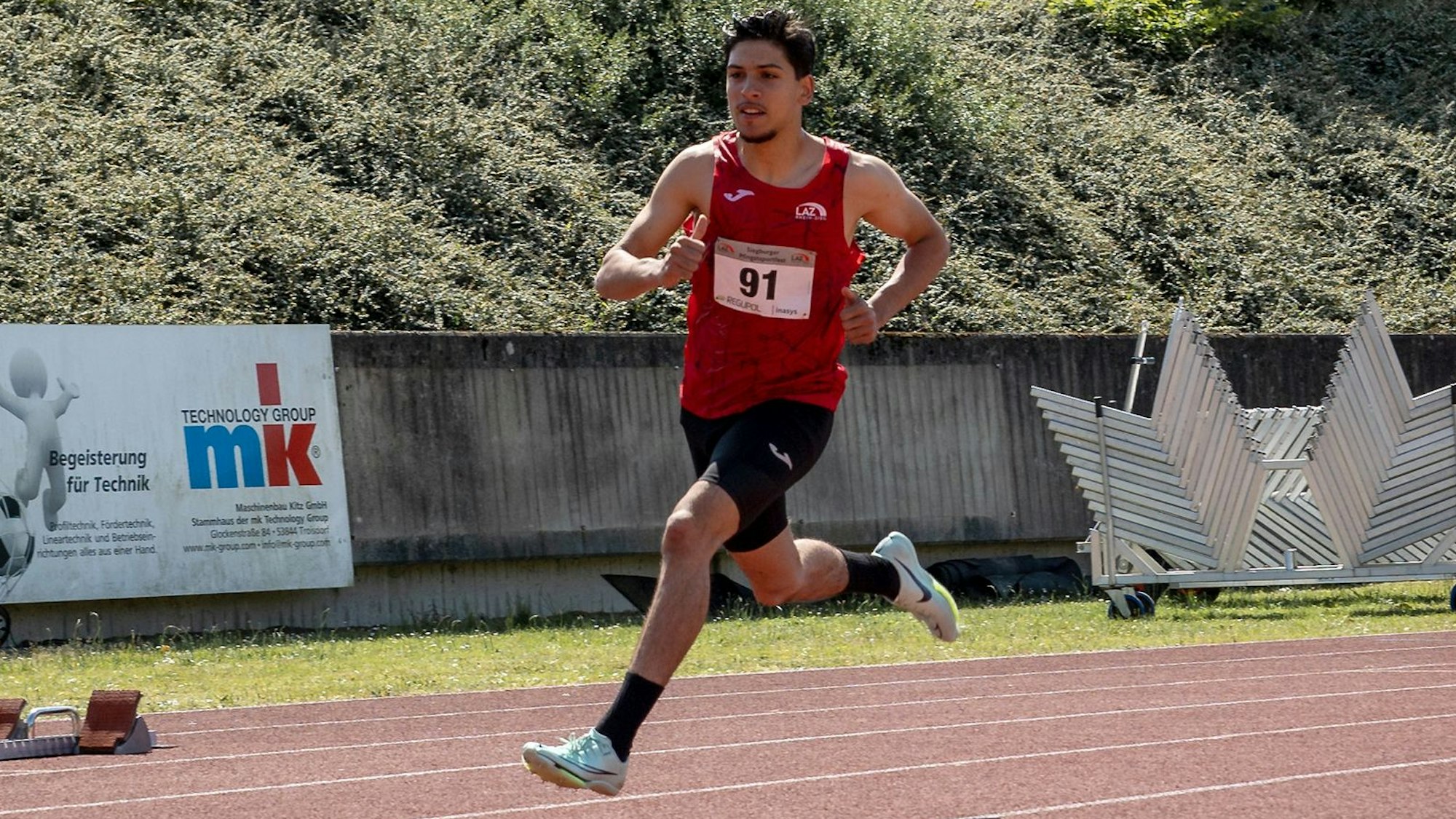 Burak Gürbüz vom LAZ Rhein-Sieg