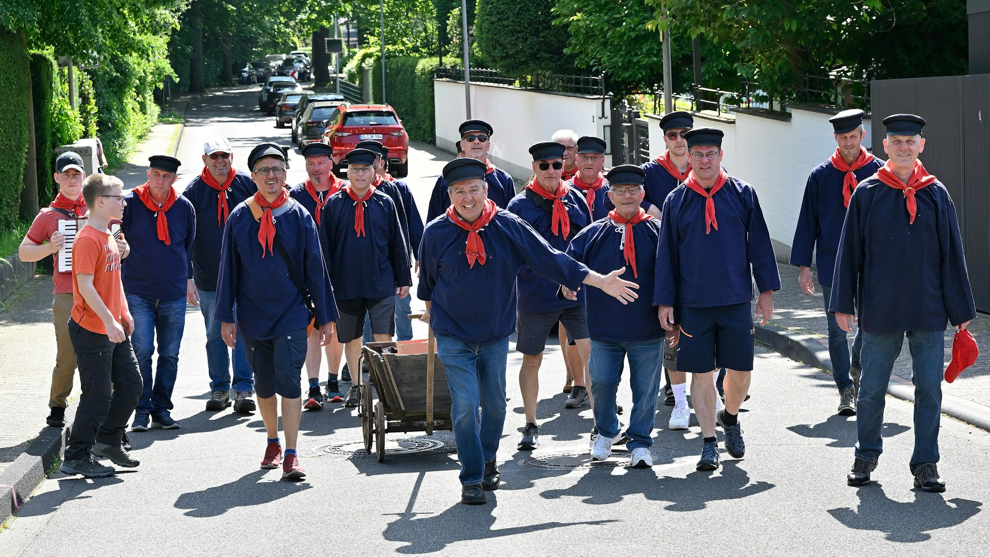 Pfingstsingen mit dem MGV Rommerscheid.