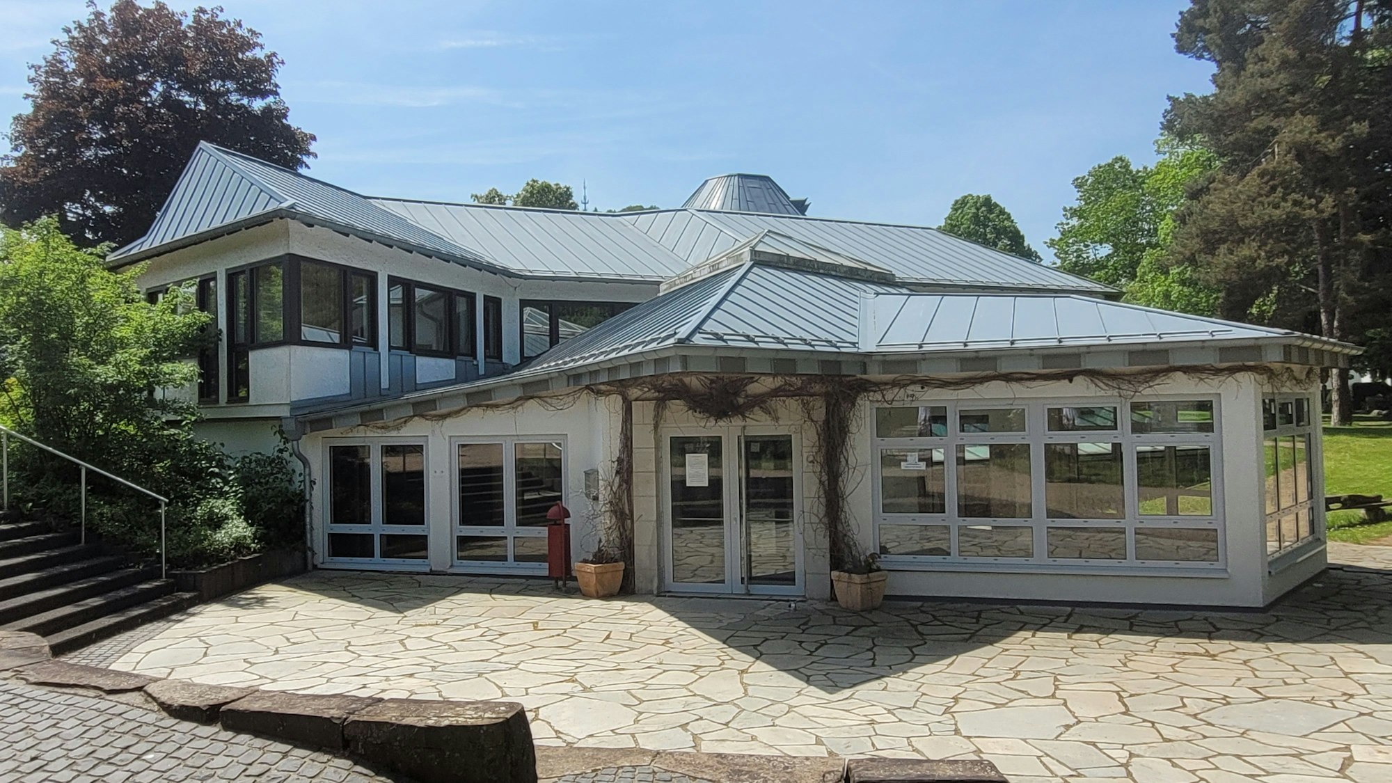 Blick auf das ehemalige Nationalparktor in Gemünd.