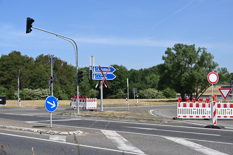 A61 monatelang gesperrt Sanierung beginnt mit Staus bei Bergheim
