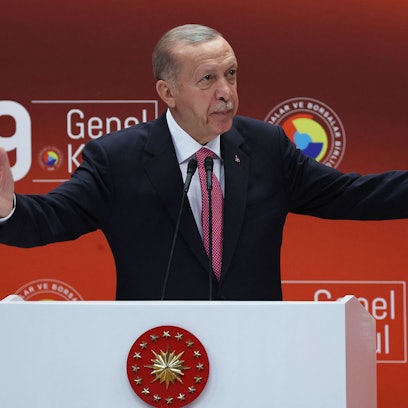 Der türkische Staatspräsident Recep Tayyip Erdoğan.