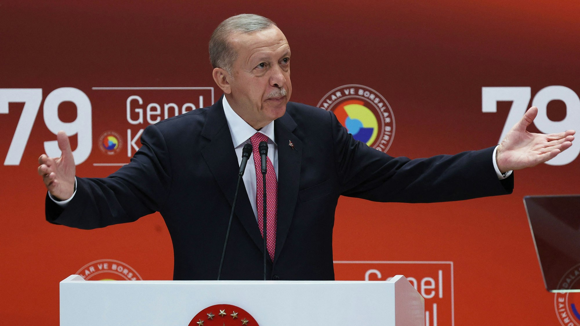 Der türkische Staatspräsident Recep Tayyip Erdoğan.