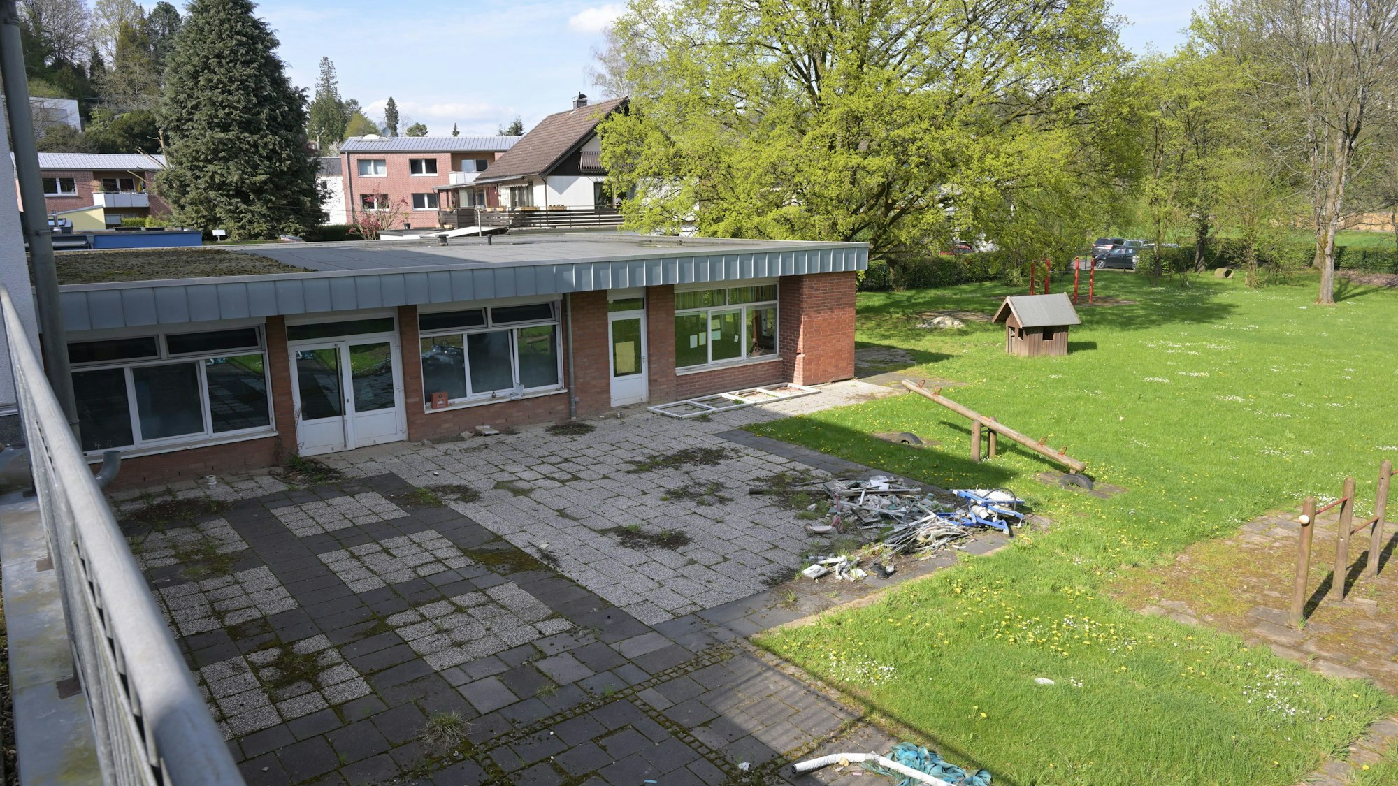 Der Neubau der überfluteten Kita Volberg.