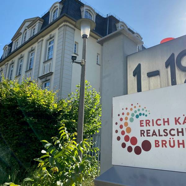 Die Erich-Kästner-Realschule in Brühl.