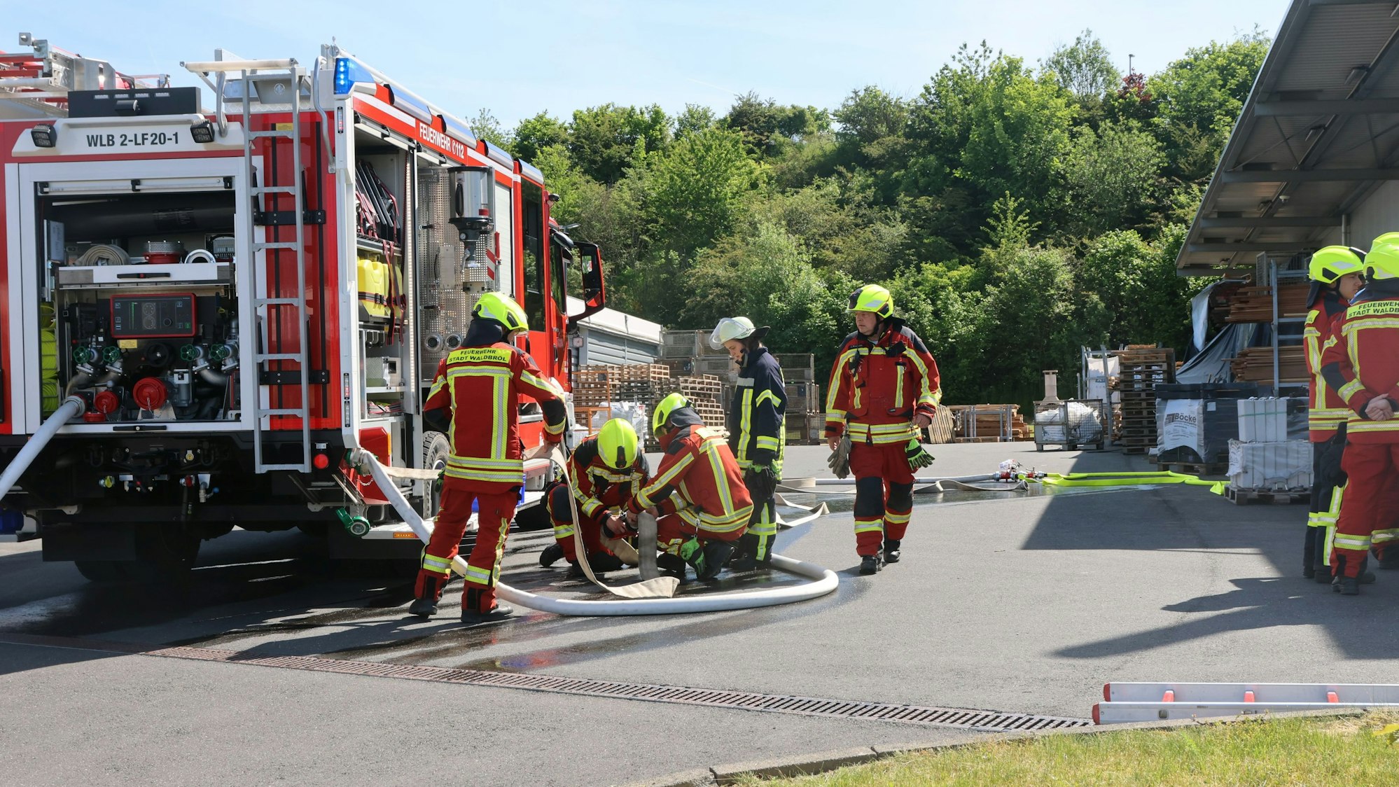 Brand Spänebunker WB